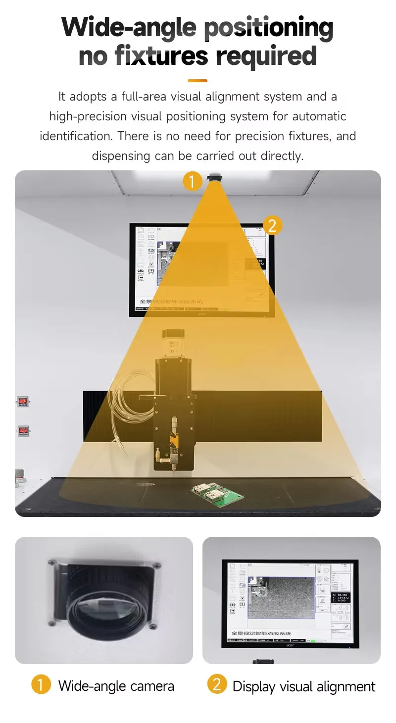 visual glue dispensing machine