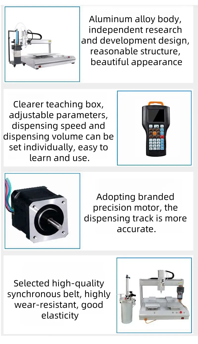 4 Axis Benchtop Dispensing Robot (Double Y Axis)