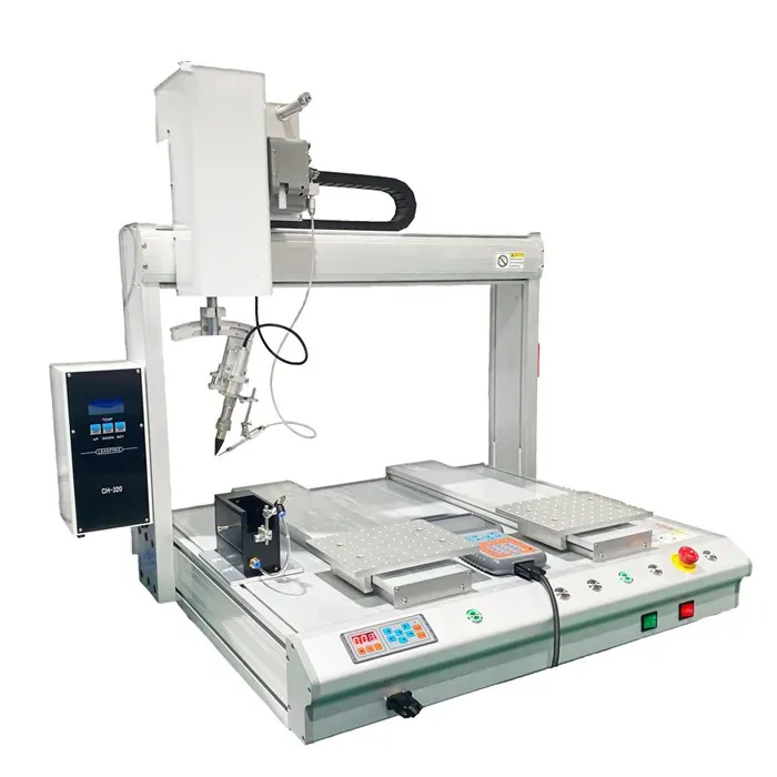 3 axis automatic smd pcb soldering machine